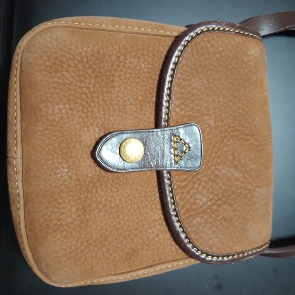 Vintage Dooney and Bourke crossbody bag suade - Picture 11 of 12